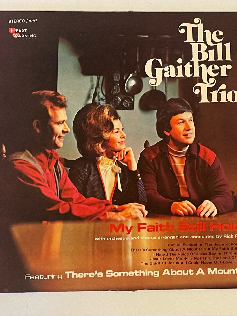 The Bill Gaither Trio My Faith Still Holds Album 1972 Vinyl Record 33 12" VRC2